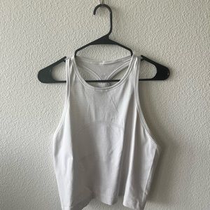 lululemon size 8 white tank